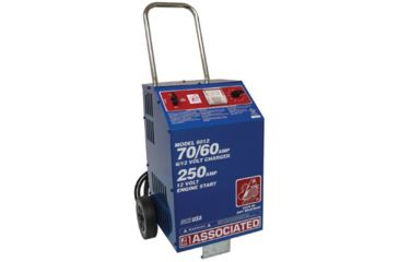Image of Associated Equipment 6/12 Volt Fast Charger Wheels 075-6012, Unit EA