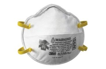 Image of 3M N95 Particulate Respirator 142-8210PLUS, Unit PK