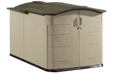 Image of Rubbermaid 92cu Ft. Slide Lid Storage She 5011126064, Unit EA