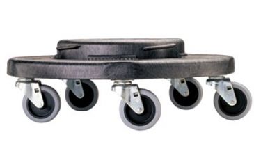 Image of Rubbermaid Brute Dolly For 20 32 44 &amp; 5 640-2640-BLK, Unit EA