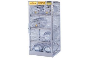 Image of Justrite 4 Cylinder Vertical Storage Lo 400-23009, Unit EA