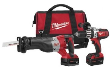 Image of Milwaukee Electric Tools Milwaukee M18 Combo Kits 495-2691-22, Unit EA