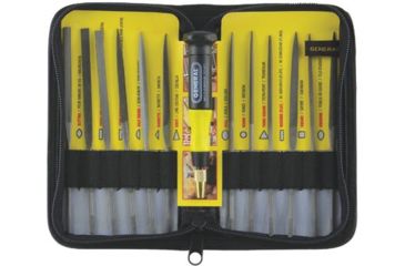 Image of General Tools Needle File Set 12pc 318-707475, Unit PK