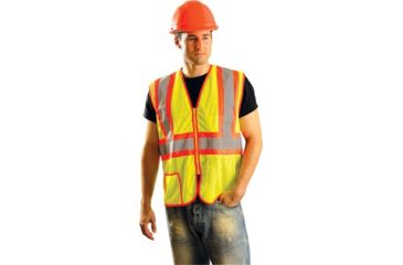 Image of OccuNomix Occulux 2 Tone Mesh Vestw/zipp 5011147893, Unit EA