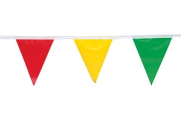 Image of Presco Pennant Flag Multicolored 60ft 5011165274, Unit EA
