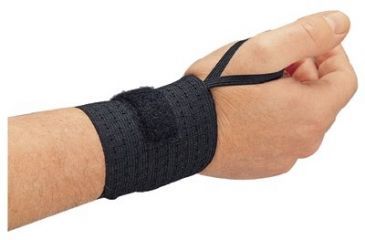 Image of Allegro Industries Rist-rap Black One Sizefits Al 037-7211, Unit PK