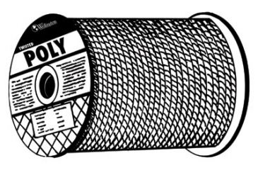 Image of Hooven Allison LLC. Rope 3/4inx600ft Twistedyello 811-15042, Unit EA