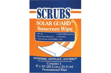 Image of Dymon Scrubs Sunscreen Towel 1/pke 253-91201, Unit CS