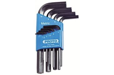 Image of Proto Set Hex Key 7pc Metric 577-4985, Unit PK