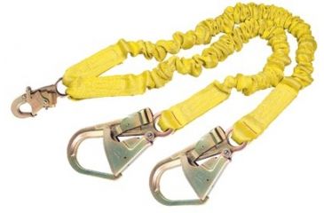 Image of DBI-SALA 6ft ShockWave2 100% Shock Absorbing Lanyard, Yellow, Each 098-1244412