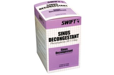 Image of Swift First Aid Sinus Decongestant 250/bx 714-2106250, Unit PK