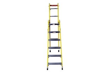 Image of Louisville Ladder Type 1aa Fiberglass Stepladder 443-FC1208, Unit EA