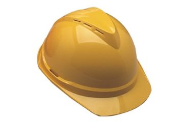 Image of MSA White V-gard Hard Cap Vented 4 454-10034018, Unit EA