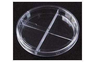 Image of Parter Medical Petri Dishes, Segmented, Sterile 3502 Gamma Radiation Sterilized I-Plate