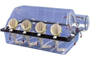 Image of Plas-Labs Glove Box MULTI- Station Sz B 818-GBB