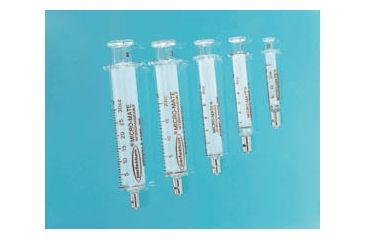 Image of Popper Perfectum Hypodermic Syringes, Reusable, Popper Sons 5137