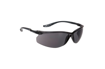 Image of Portwest Lite Plus Safety Glasses, Smoke, One Size, PS14SKR