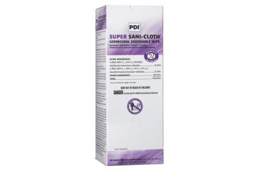 Image of Professional Disposables Wipes Sanicloth Ind Wrapd PK50 U87295, Package