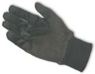 Image of Protective Industrial Products Gloves CTTN/POLY Brn Jrsy PK12 95-808