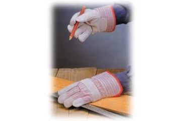 Image of Protective Industrial Products Gloves Leather Palm Men PK12 7512