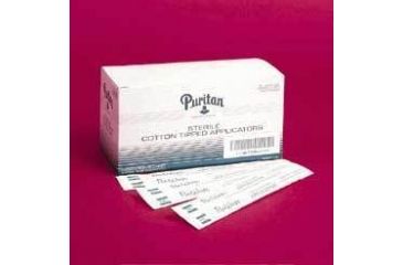 Image of Puritan Medical Sterile Cotton-Tipped Applicator, Puritan Medical Products 25-806-1WC Cotton Swab Tip Strl 6IN PK100