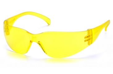Image of Pyramex 4100 Series Safety Eyewear - Amber-Hardcoated Lens, Amber Frame S4130S