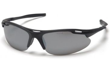 Image of Pyramex Avante Safety Glasses - Silver Mirror Lens, Black Frame SB4570D