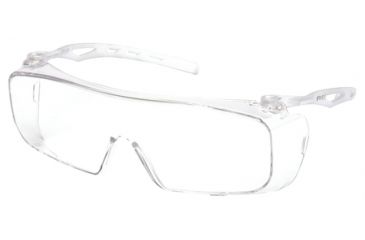Image of Pyramex Cappture H2X Anti-Fog Clear Lens Clear Frame