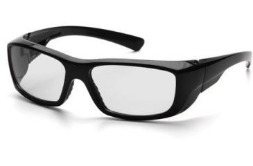 Image of Pyramex Emerge Safety Glasses, Black Frame/Clear Lens SB7910DRX