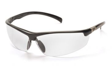 Image of Pyramex Forum Safety Glasses - Black Frame, Clear Lens