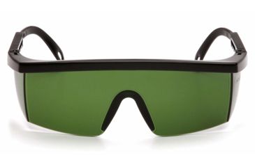 Image of Pyramex Integra Safety Glasses - 3.0 IR Filter Lens Lens, Black Frame SB460SF