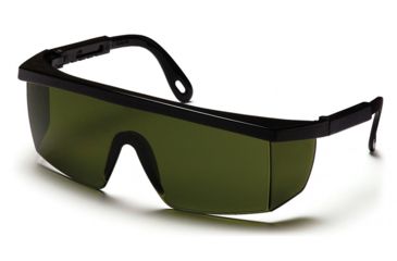 Image of Pyramex Integra Safety Glasses - 3.0 IR Filter Lens Lens, Black Frame SB460SF
