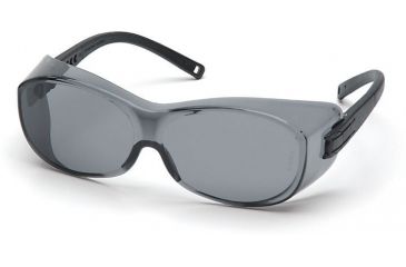 Image of Pyramex OTS Safety Eyewear - Gray Lens, Black Frame S3520SJ