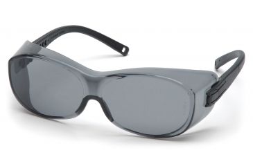Image of Pyramex OTS Safety Eyewear - Gray Lens, Black Frame S3520SJ