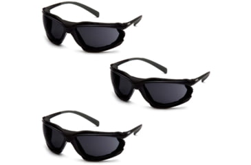 Image of Pyramex Proximity Safety Glasses w/Dark Gray H2MAX Anti-Fog Lens, Black, Pack of 3