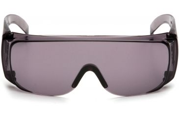 Image of Pyramex Solo Safety Glasses - Gray Lens, Gray Frame S520S
