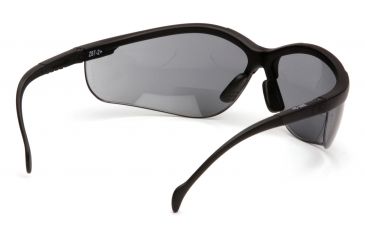 Image of Pyramex V2 Readers Eyewears - Gray + 2.0 Lens, Black Frame SB1820R20