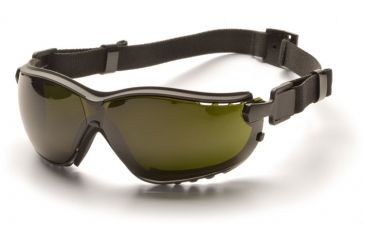 Image of Pyramex V2G Welding Goggles - Black Frame, 5.0 IR Filter Lens