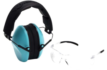 Image of Pyramex VGCOMBO410 Low-Profile Combo Kit Scratch Resistant Clear Lens &amp; Frame W