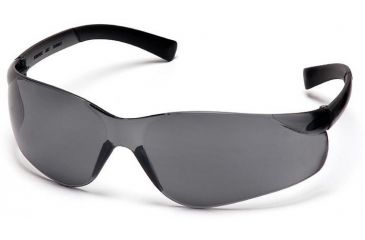 Image of Pyramex Ztek Safety Eyewear - Gray Lens, Gray Frame S2520S