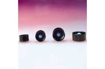 Image of Qorpak Black Phenolic Screw Caps, Poly-Seal Liner, Qorpak 5045/12