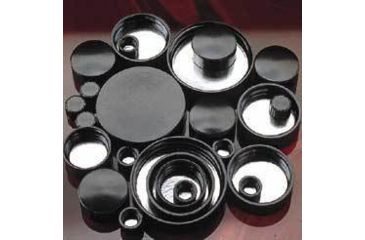 Image of Qorpak Black Phenolic Screw Caps, Pulp/Tinfoil Liner, Qorpak 5118/12