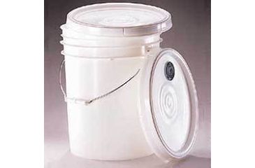 Image of Qorpak Pails and Lids, High-Density Polyethylene, Qorpak 7044/4 Pails 18.9 L (5 gal.)