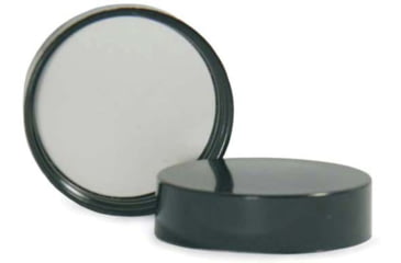 Image of Qorpak Black Phenolic Screw Caps, Pulp/Vinyl Liner, Qorpak 5004/12, Pack of 12