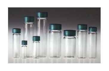 Image of Qorpak Vial 3.8ML W/BLK Ps Cap CS144 2502B