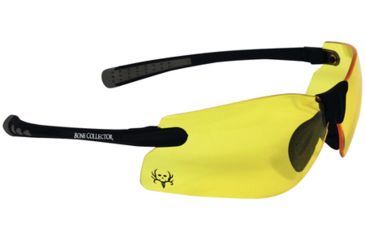 Image of Radians Bone Collection Chasen Protective Eyewear Amber Lens/Black Frame