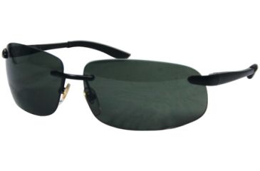Image of Radians Eclipse Premium Shooting Glasses Polarized Green Lens