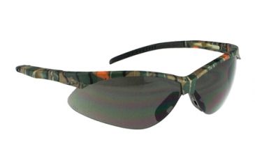 Image of Radians Outback Jr. Anti-Fog Lens Shooting Glasses Smoke Lens Camouflage Frame