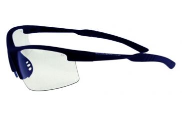 Image of Radians S&amp;w Performance 12-pack Shoot Glasses Black Frame Clear Lens