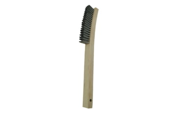 Image of Redtree Industries Long Curved Handle Steel Wire Scratch Brush, 17011